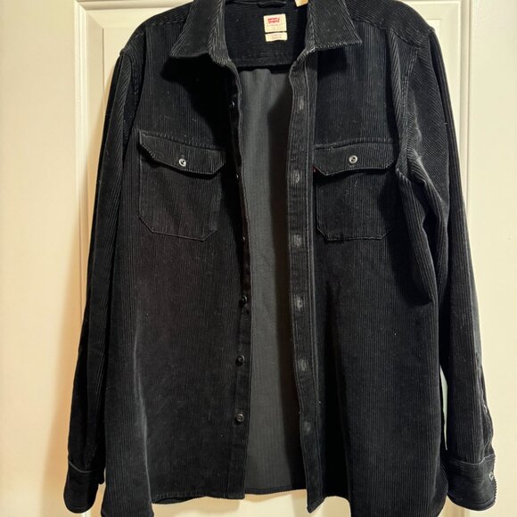 Men's Levi's Black corduroy jacket - Picture 1 of 2
